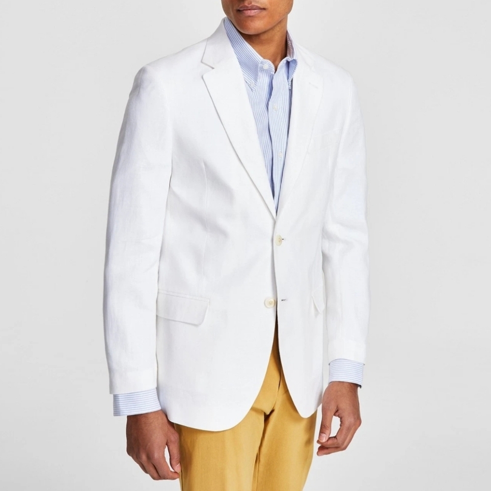 Nautica Mens Modern fit Blazer Linen